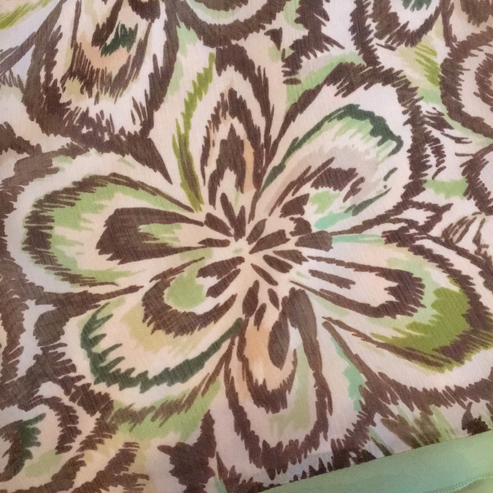 WORTHINGTON floral print lined skirt 6P - Picture 5 of 6